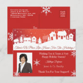 Carte Postale "Home For The Holidays" Business (Devant / Derrière)