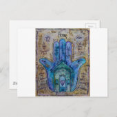 Carte Postale Home Hamsa (Devant / Derrière)