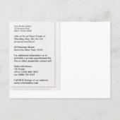 Carte postale Home Immobilier (Dos)