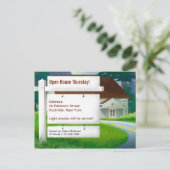 Carte postale Home Immobilier (Debout devant)