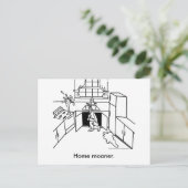 Carte Postale Home-Moanership, Home Moaner. (Debout devant)