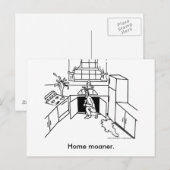 Carte Postale Home-Moanership, Home Moaner. (Devant / Derrière)