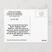 Carte Postale Home Perm Salon Mailer (Dos)