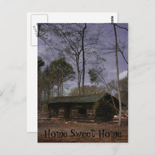Carte Postale Home Sweet Home (Devant / Derrière)