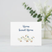 Carte Postale Home Sweet Home (Debout devant)