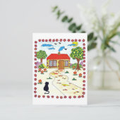 Carte Postale Home Sweet Home (Debout devant)