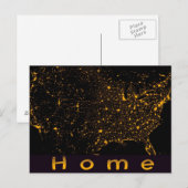 Carte Postale Home USA (Devant / Derrière)