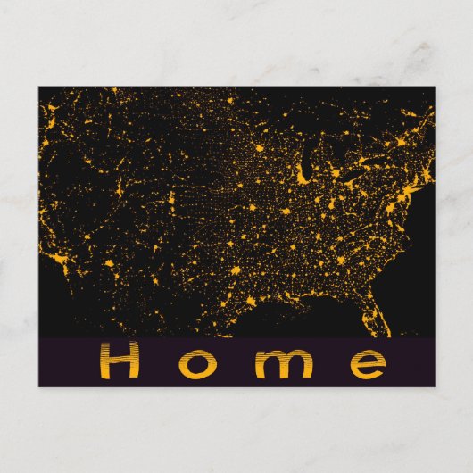 Carte Postale Home USA (Devant)
