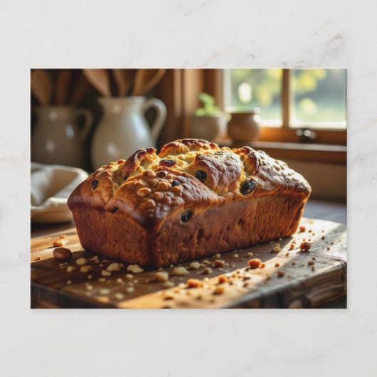 Carte Postale Homemade Date Nut Bread Recipe (Devant)