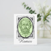 Carte Postale Homer (Debout devant)