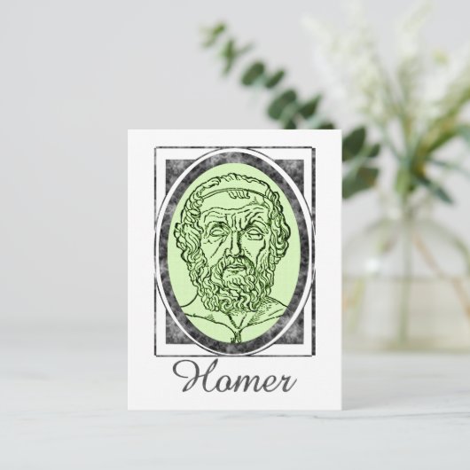 Carte Postale Homer (Debout devant)