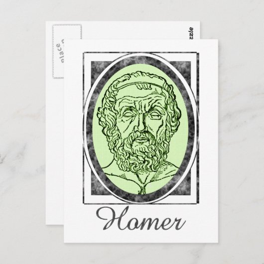 Carte Postale Homer (Devant / Derrière)