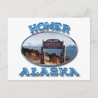 CARTE POSTALE HOMER, ALASKA