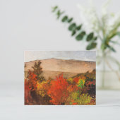 Carte Postale Homer - Arbres d'automne, célèbre peinture (Debout devant)