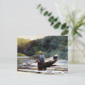 Carte Postale Homer - Boy Fishing (Debout devant)