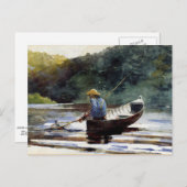 Carte Postale Homer - Boy Fishing (Devant / Derrière)