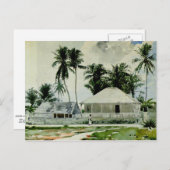 Carte Postale Homer - Cabine, Nassau (Devant / Derrière)