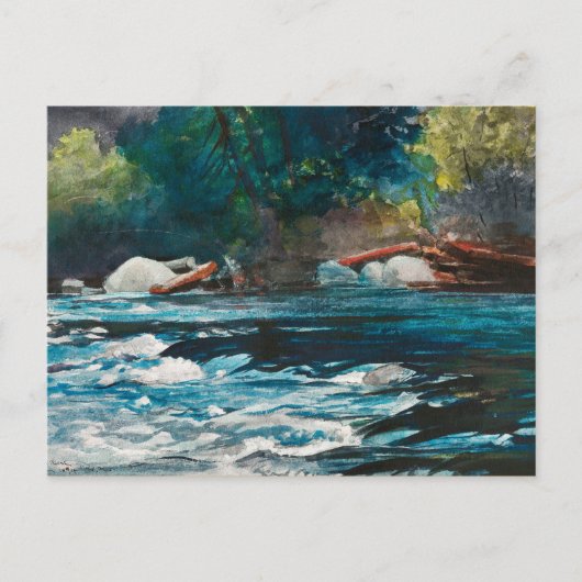 Carte Postale Homer - Les Rapids, Hudson River, Adirondacks (Devant)