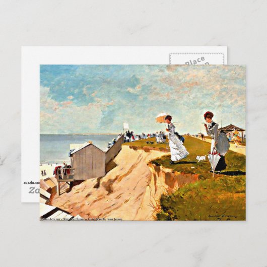 Carte Postale Homer - Long Branch, New Jersey (Devant / Derrière)