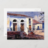 Carte Postale Homer - Maison, Santiago, Cuba (Devant / Derrière)