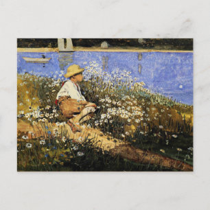 Carte Postale Homer - Regarder le port