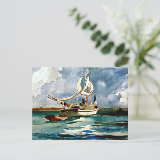 Carte Postale Homer - Sloop, Bermudes (Debout devant)