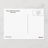 Carte Postale Homestead (Dos)