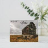 Carte Postale Homestead dans le sud de l'Alberta Canada (Debout devant)