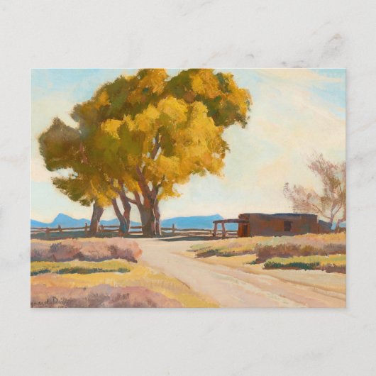 Carte Postale Homestead par Maynard Dixon (Devant)