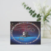 Carte Postale Hommage à Discovery (Debout devant)
