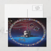 Carte Postale Hommage à Discovery (Devant / Derrière)