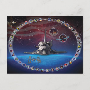 Carte Postale Hommage à Discovery