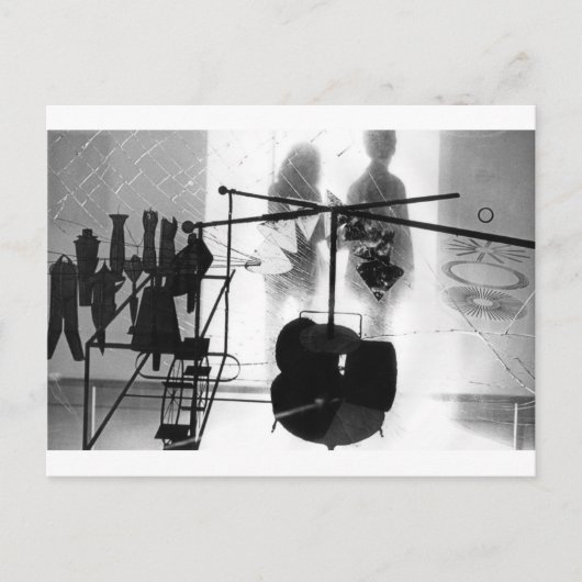 Carte Postale Hommage à Duchamp (Devant)