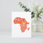 CARTE POSTALE HOMMAGE À L'AFRIQUE (Debout devant)