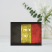 Carte Postale Hommage au drapeau belge 2016 (Debout devant)