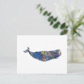 CARTE POSTALE HOMMAGE AUX BALEINES (Debout devant)