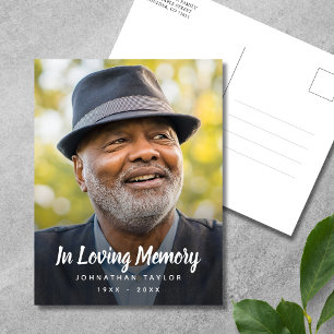 Carte Postale Hommage aux funérailles commémoratives