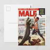 Carte Postale Homme 2 (Devant / Derrière)