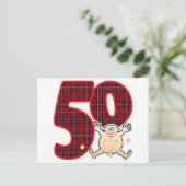 Carte Postale Homme 50 ans (Debout devant)