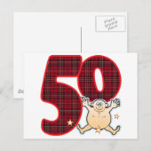 Carte Postale Homme 50 ans (Devant / Derrière)