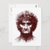 Carte Postale homme âgé (Devant / Derrière)