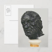 Carte Postale Homme avec un noeud cassé, 1865 (Devant / Derrière)