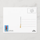 Carte Postale Homme Cardinal (Dos)