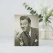 Carte Postale Homme d'affaires (Debout devant)