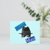 Carte Postale Homme de Blues (Debout devant)