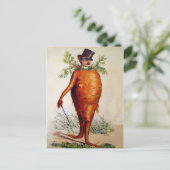 Carte Postale Homme de carottes victorien (Debout devant)