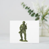Carte Postale Homme de l'armée verte (Debout devant)