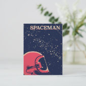Carte Postale Homme de l'espace (Debout devant)