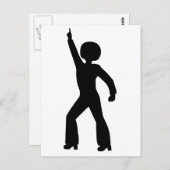 Carte Postale Homme des soixante-dix (Devant / Derrière)