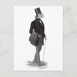 Carte Postale Homme d'intérieur